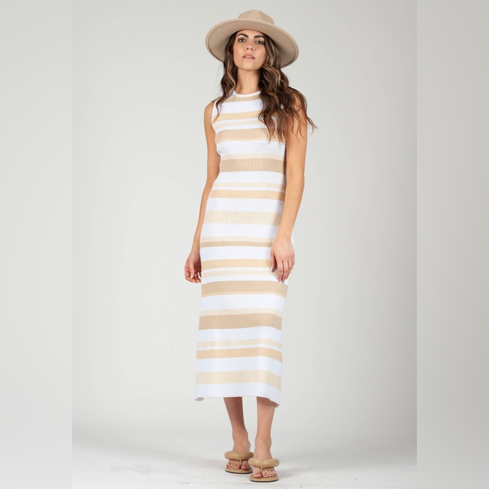 SALE Dana Knit Stripe Dress